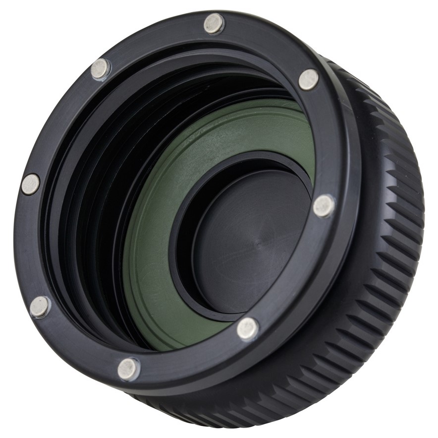 Tapón del depósito para Vespa, negro mate