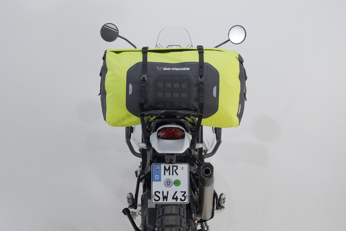 SW-Motech Bolsa trasera Drybag 600 para Yamaha MT-03 /ABS, amarillo señal - SW Motech