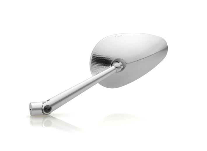 Espejo RIZOMA "RADIAL RS" izquierdo o derecho para Vespa, anodizado plata