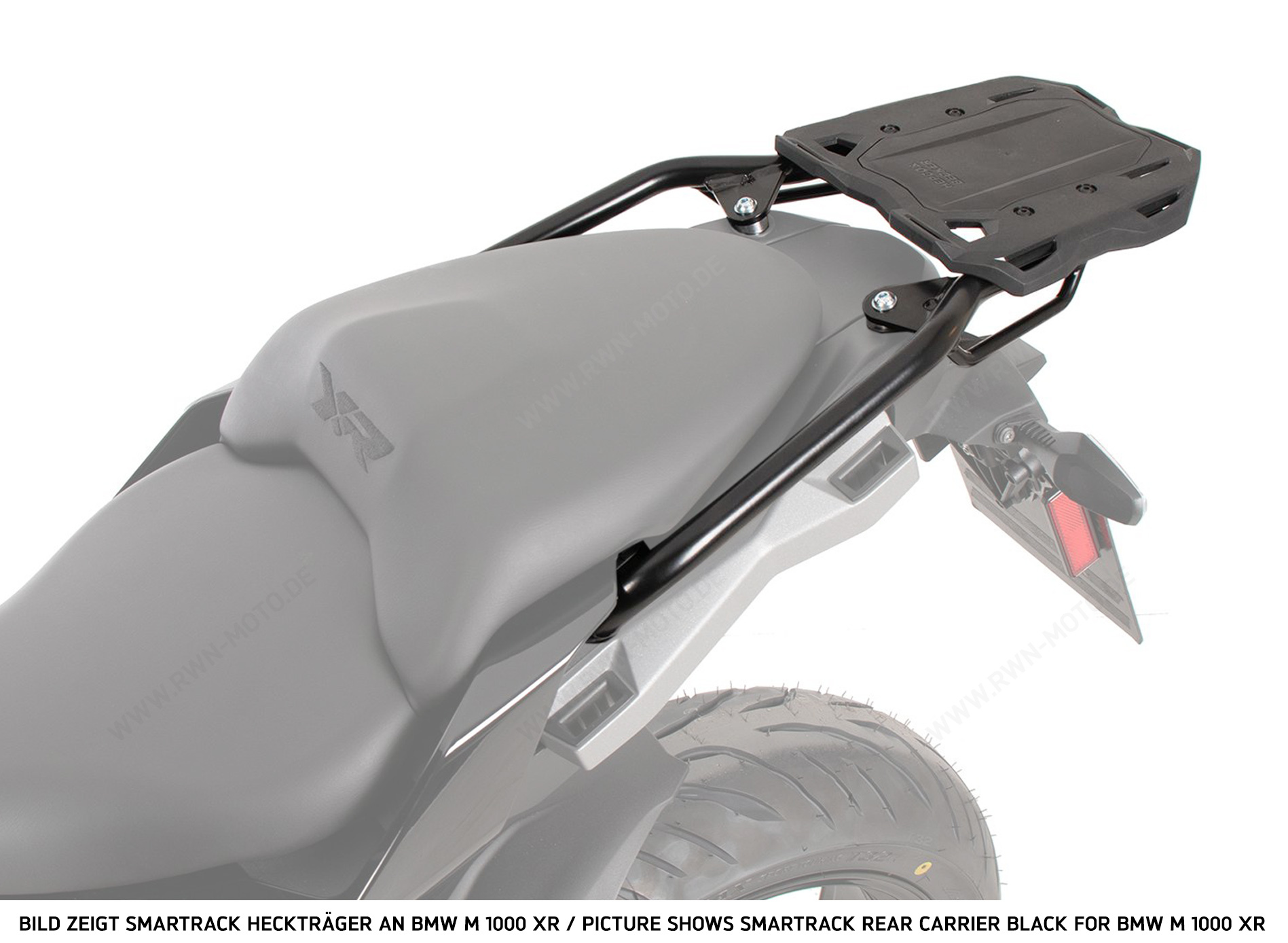 Soporte trasero Smartrack negro para BMW S 1000 XR (24-) Hepco & Becker