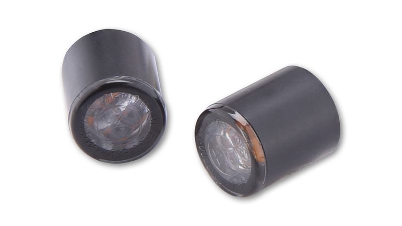 HIGHSIDER pro Módulo protón LED indicador/luz de posición negro/tono 2en1, homologado E (par)