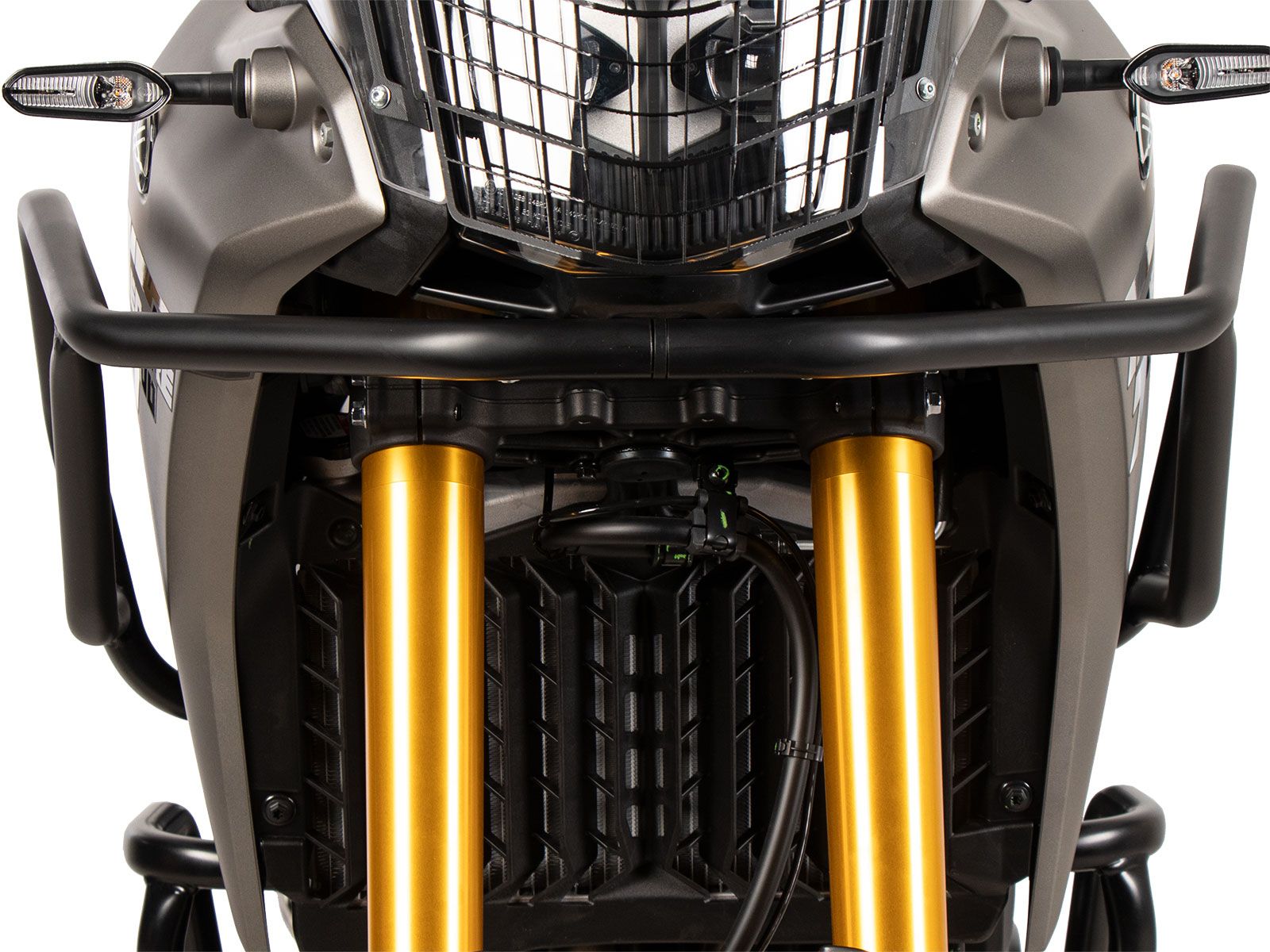 Barra protectora de depósito negra para Yamaha Ténéré 700 (25-) Hepco & Becker