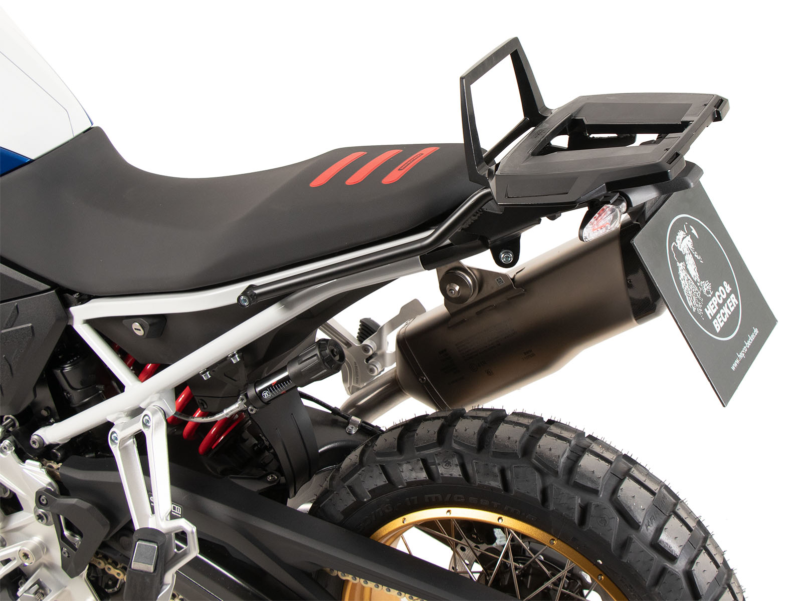 Portamaletas de aluminio para BMW F 900 GS (24-) Hepco & Becker