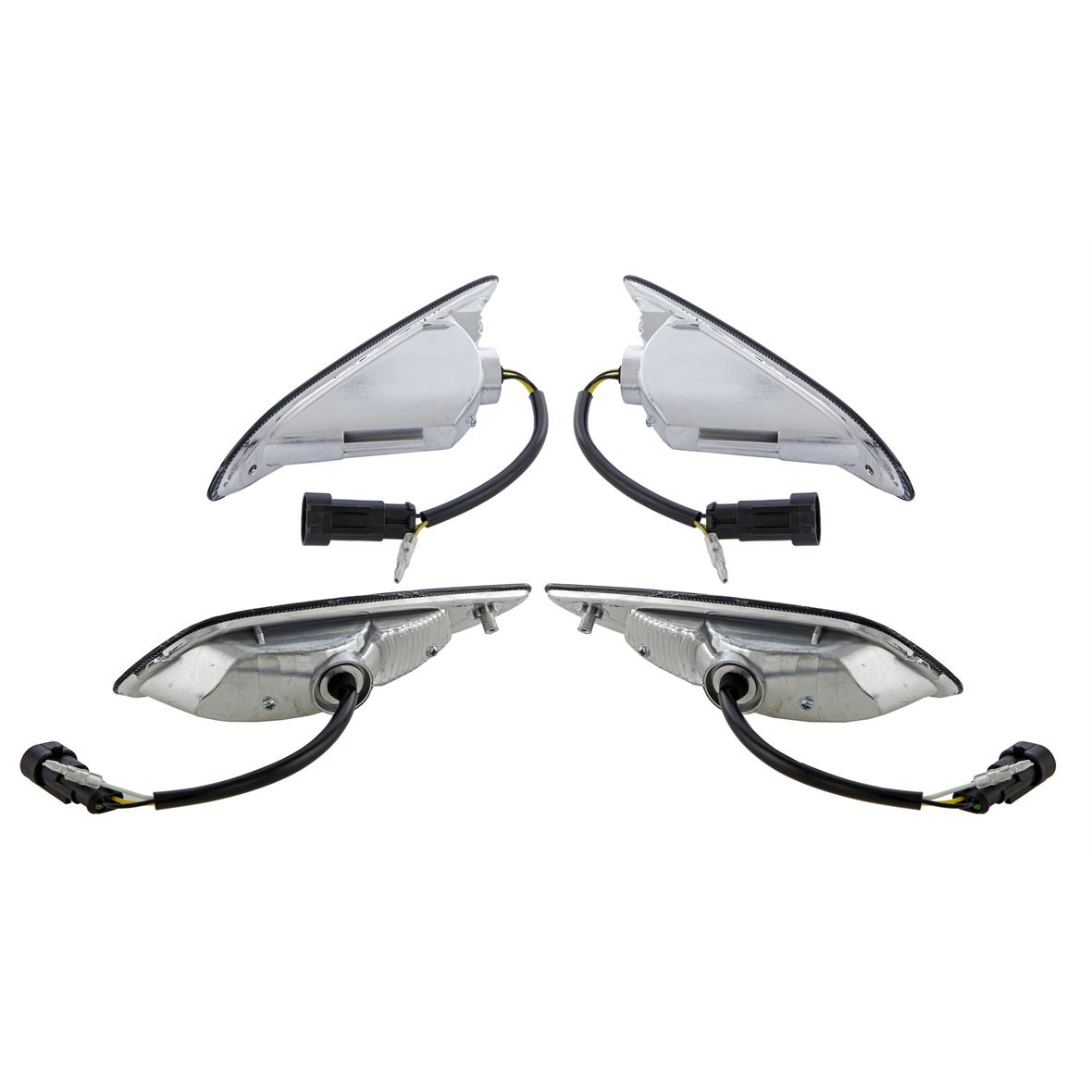 Juego de indicadores LED tintados para Vespa Primavera/Sprint 50cc 2T/4T