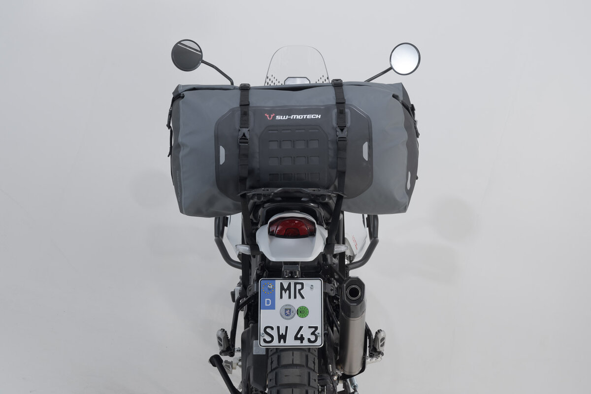 SW-Motech Bolsa trasera Drybag 600 para Ducati Multistrada 1200 /S /Enduro, negro / gris - SW Motech