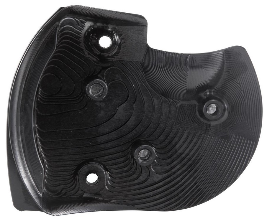 Tapa de la toma de aire vario para Vespa GTS/GTS Super/GTV/GT, negra