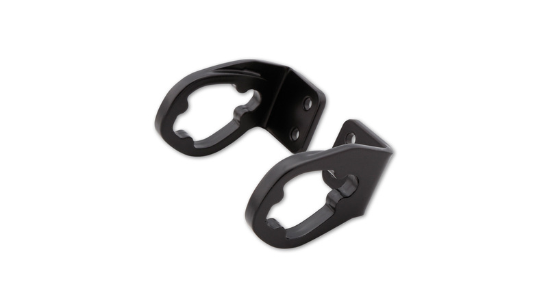 HIGHSIDER adaptador de intermitentes pro negro Para intermitentes originales, Para soporte de matrícula, Para Ducati (par)