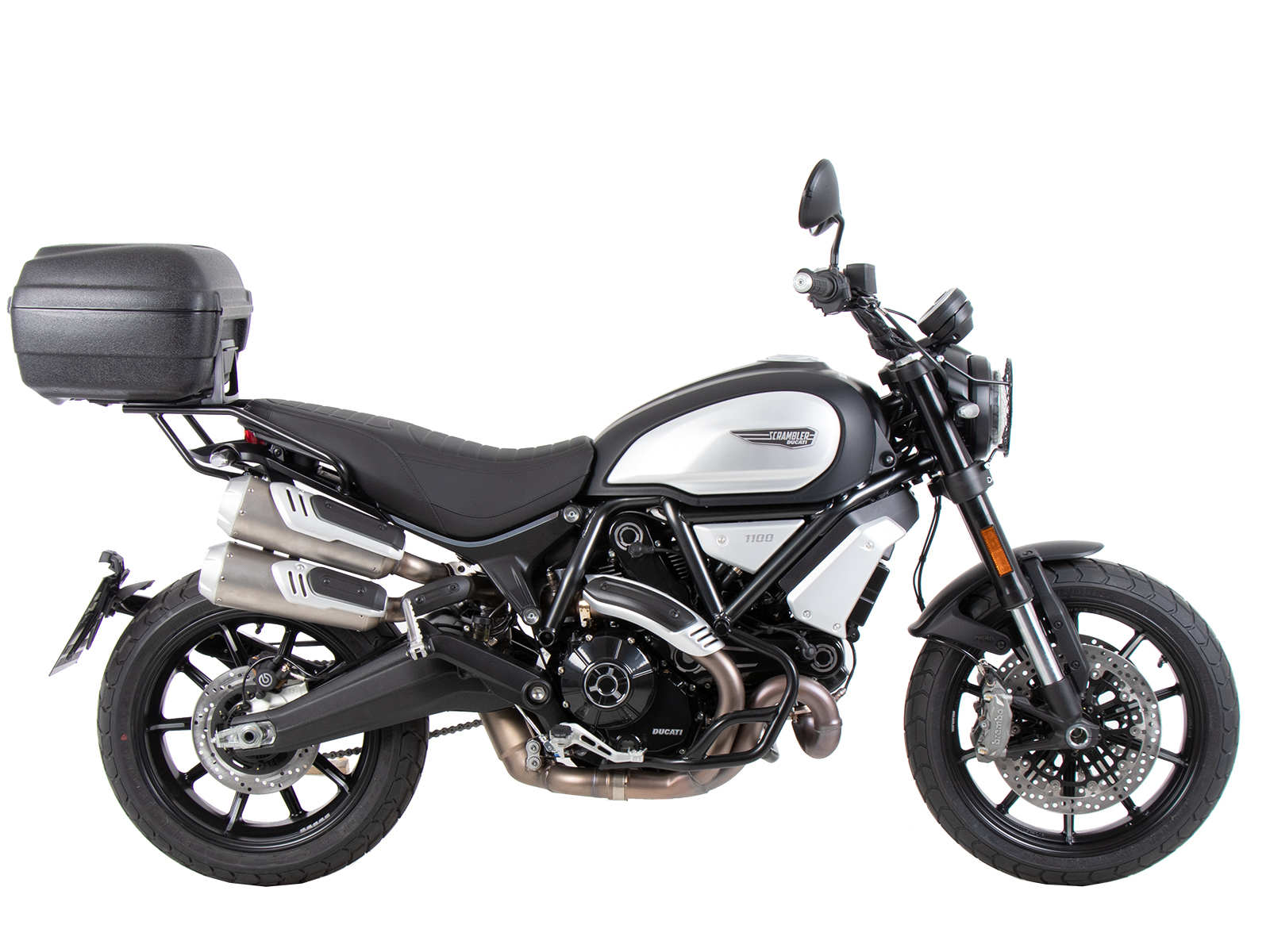 Easyrack Topcaseträger negro para Ducati Scrambler 1100 Dark Pro /Pro /Sport Pro (21-24)