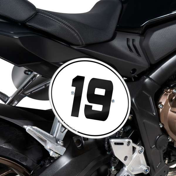 Placa de matrícula para Honda CB 650 R (19-) - Barracuda