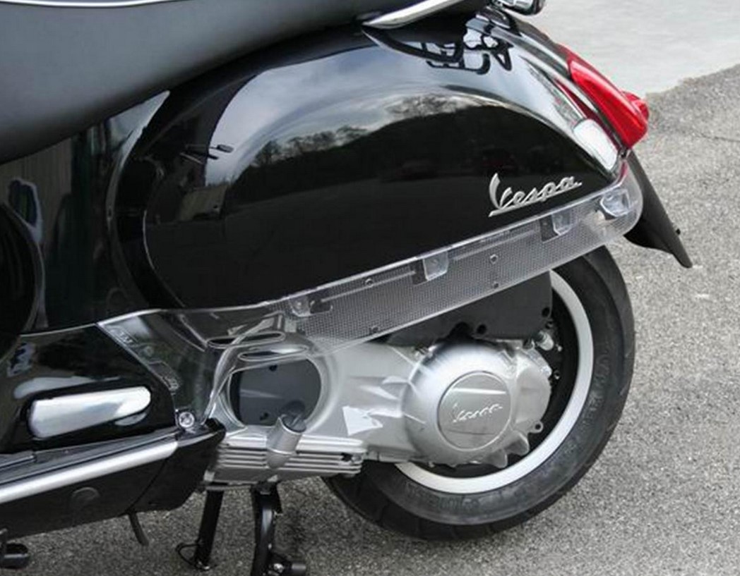 Panel lateral izquierdo/derecho para Vespa GTS/GTS Super/GTV 125-300cc, transparente
