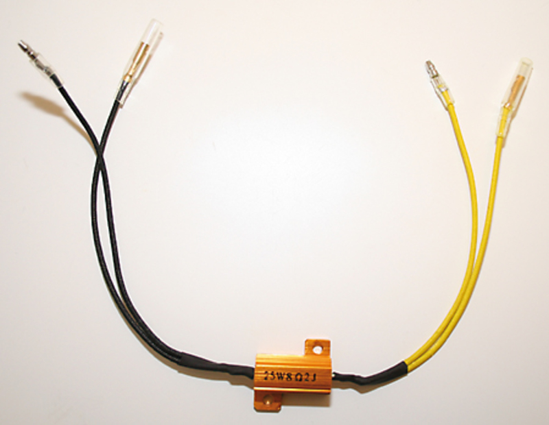 HIGHSIDER resistencia de potencia inteligente 25 W - 8,2 Ohm, con cable (par)
