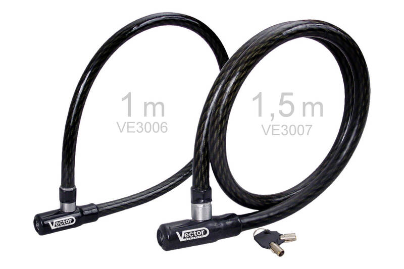 Bloqueo de cable VECTOR Max Lok 1,50m