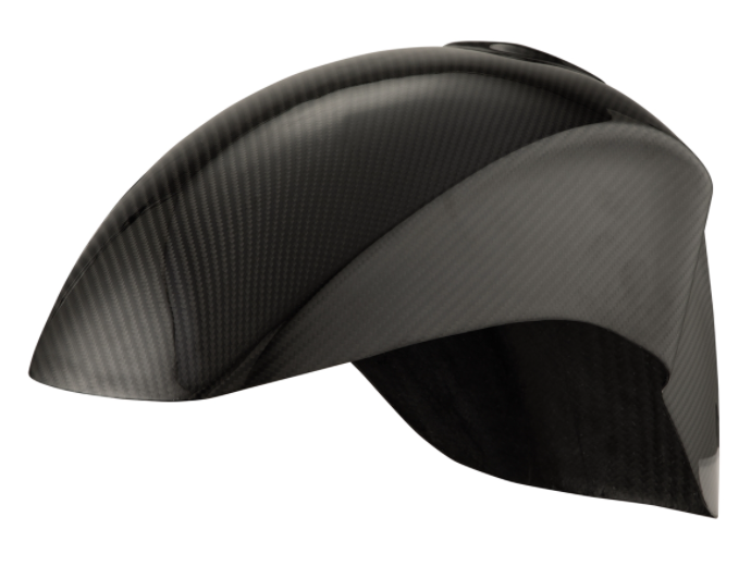 Guardabarros delantero para Vespa Primavera/Sprint 50-150cc, Carbono