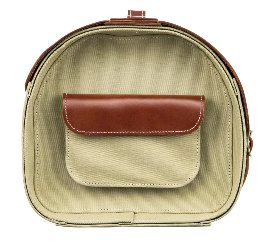 Funda de cuero "Classic" para Vespa, cuero/lona