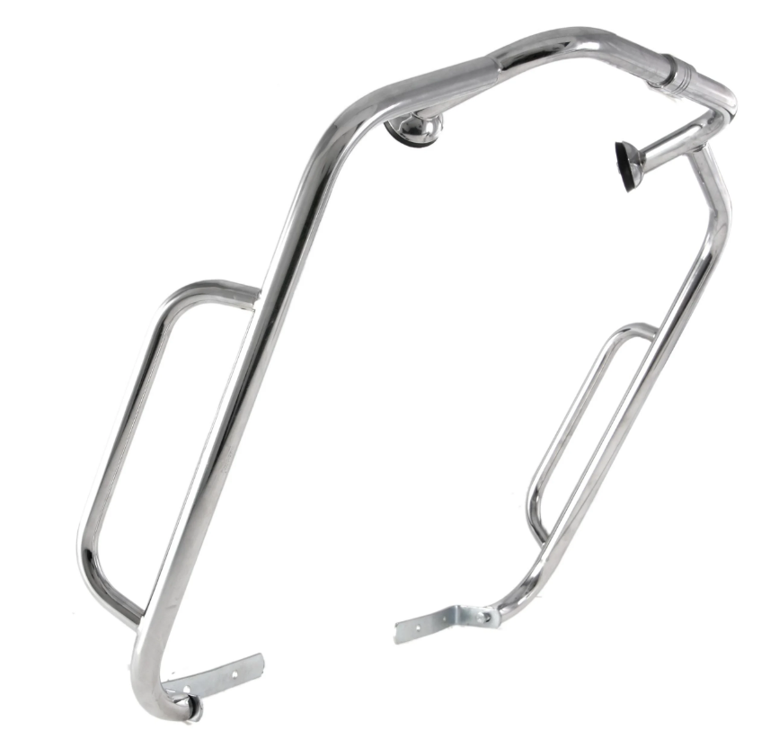 Protector de piernas CUPPINI universal para Vespa PX 80-200ccm, cromado