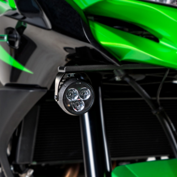 Kit de montaje de faro auxiliar para Kawasaki Versys 650 (14-21) - Barracuda