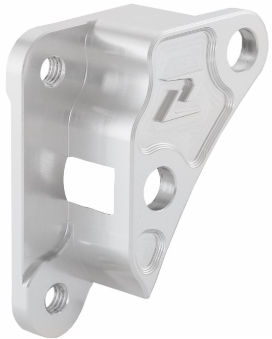 Adaptador para pinza de freno BREMBO, delantero para Vespa GTS/GTS Super 125-300cc ('14-), plata