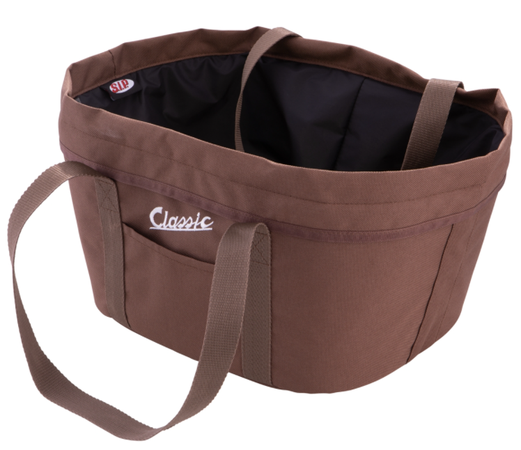 Portaequipajes clásico para Vespa, marrón oscuro