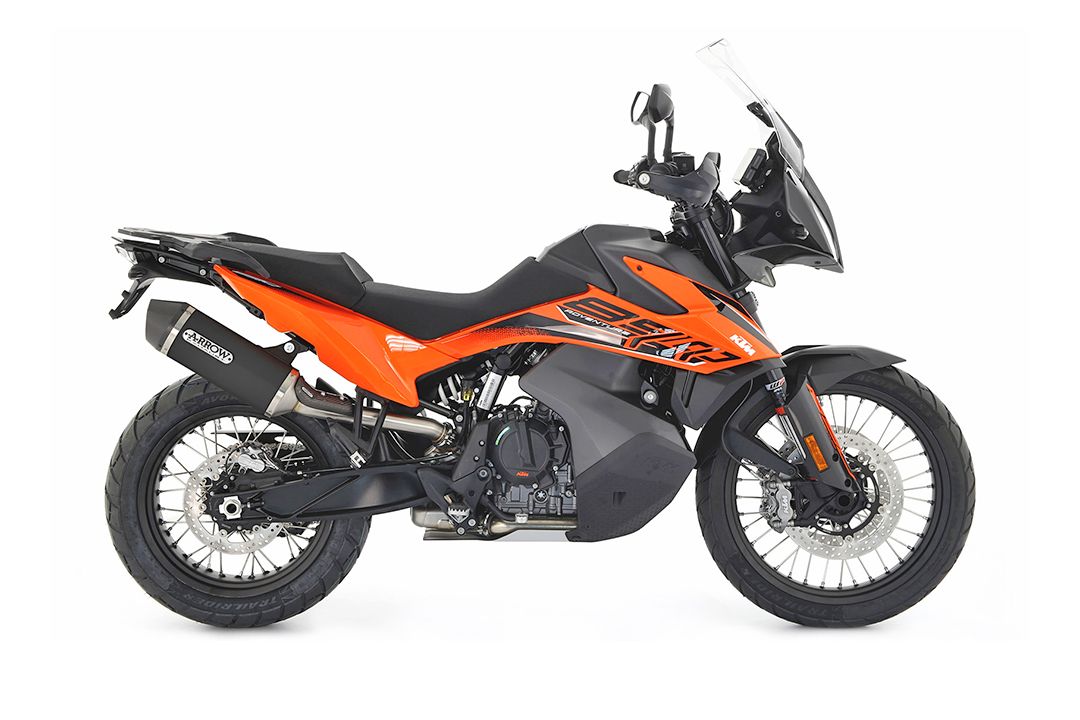 Escape ARROW DARK RACE TECH para KTM 790 Adventure / 890 Adventure y Husqvarna Norden 901