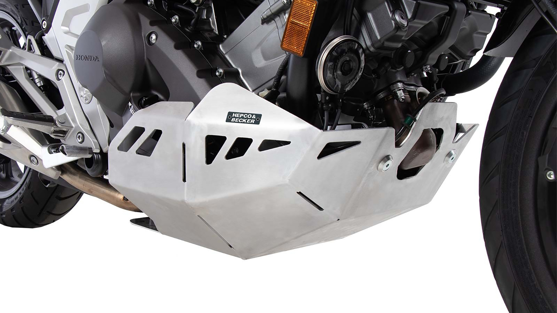 Placa de protección del motor de aluminio para Honda NC 750 X /DCT (21-) Hepco & Becker