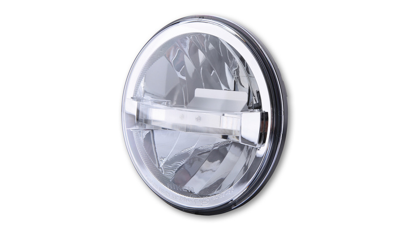HIGHSIDER pro 7 pulgadas inserto de faro tipo 4 LED E-approved (1pc)