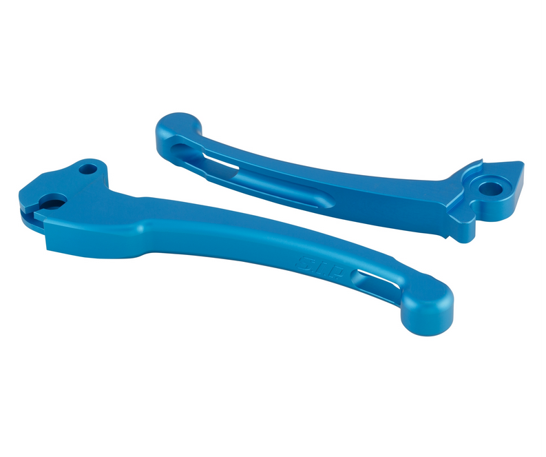 Juego maneta deportiva embrague/freno para Vespa PX 125 -150ccm, HBZ Hengtong, derecha/izquierda, azul mate