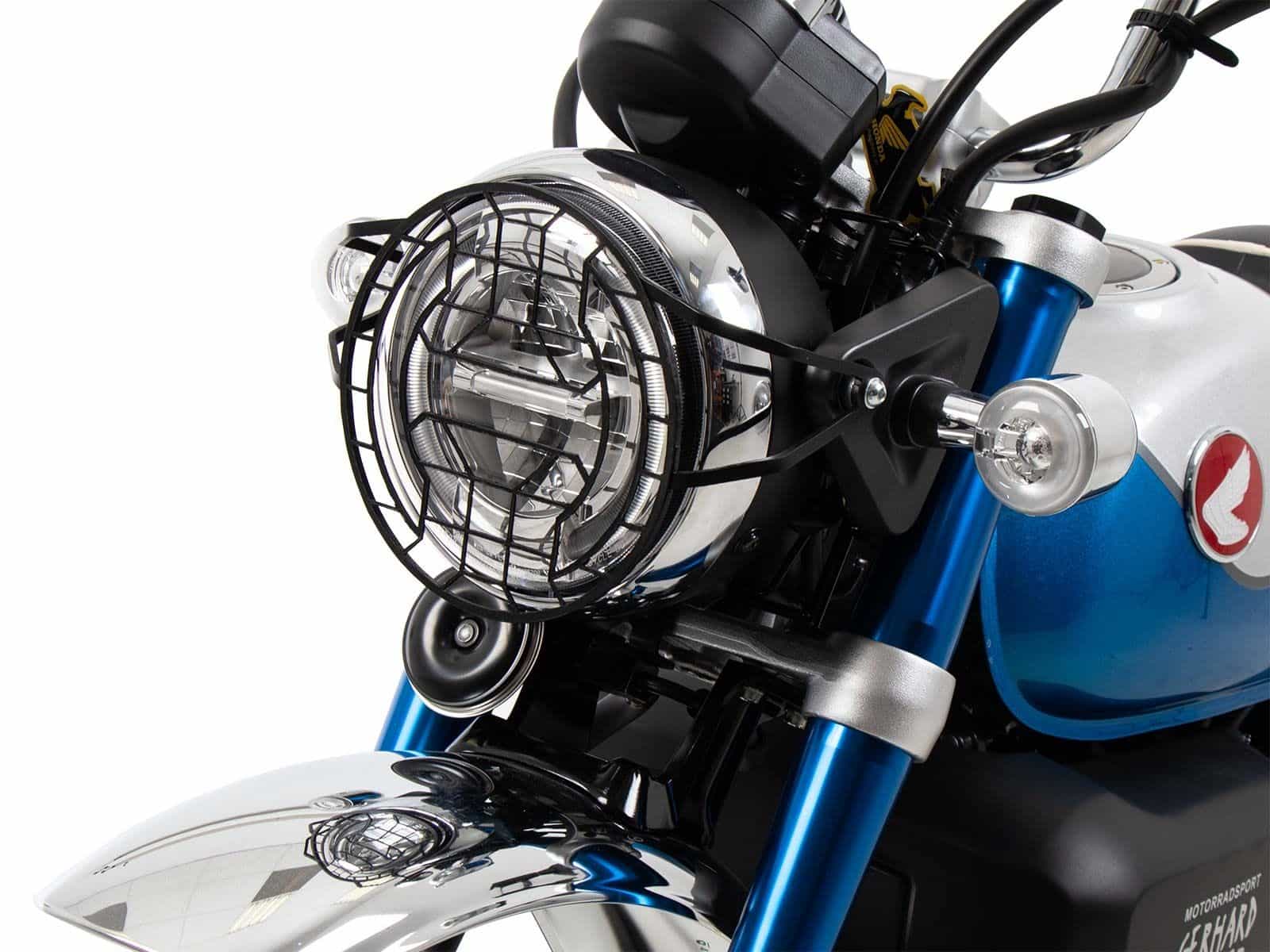 Protector de faros negro para Honda Monkey 125 (19-) Hepco & Becker