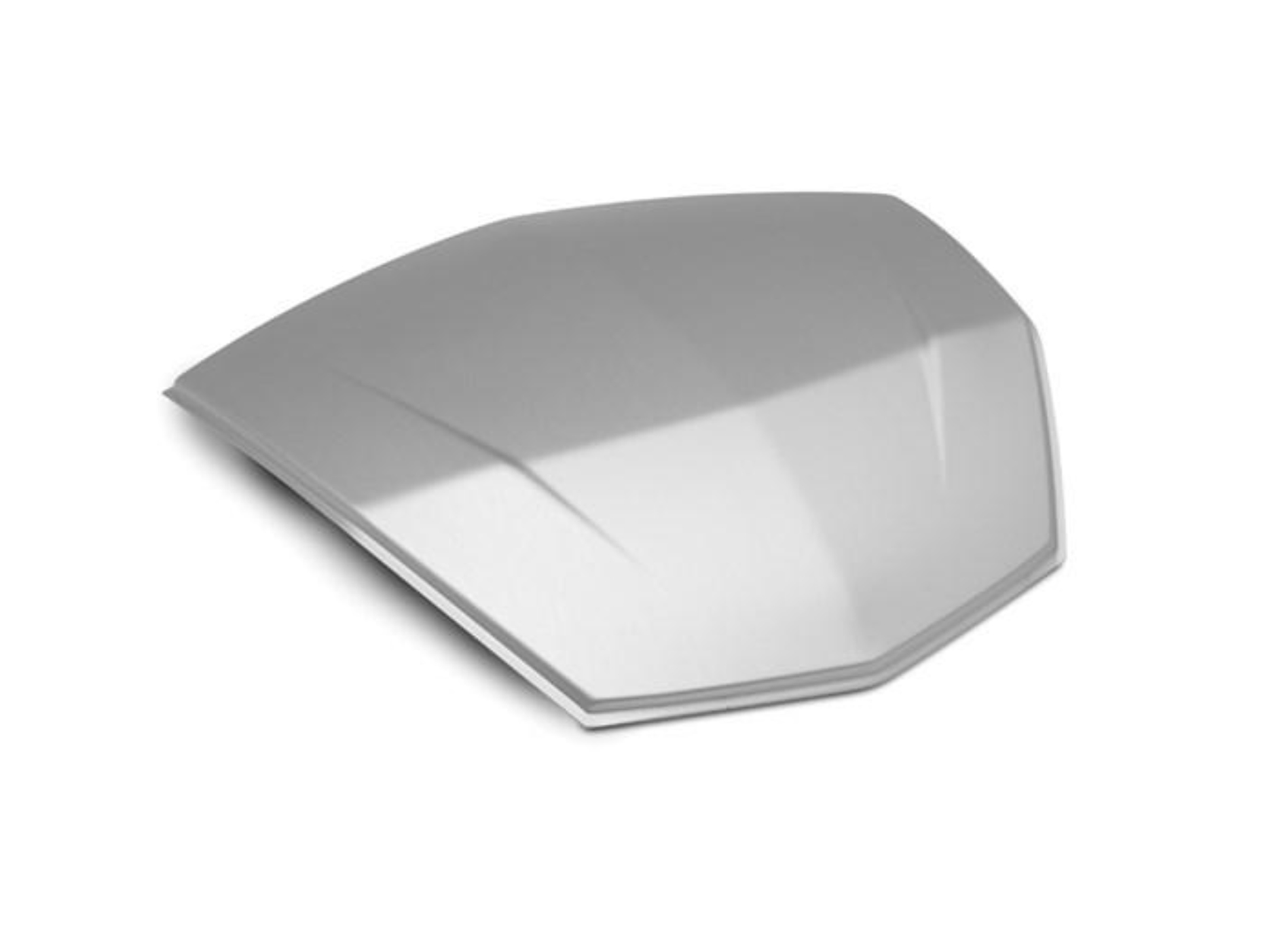 Inserto decorativo de aluminio anodizado plata Original Kawasaki