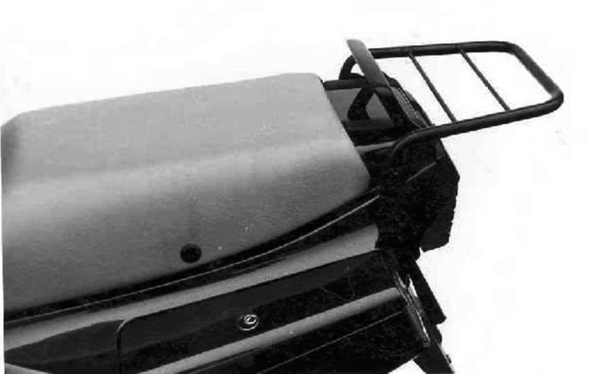 Portaequipajes tubular negro para BMW K 1 (89-93) Hepco & Becker