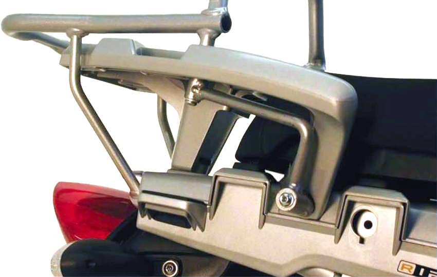 Juego puntal de refuerzo plata para portaequipajes tubular para BMW R 1200 GS (04-12) Hepco & Becker