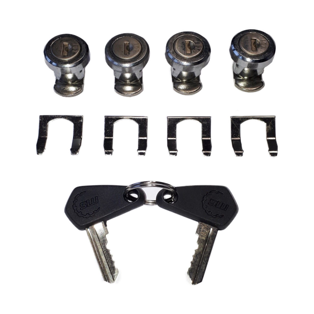Juego de cerraduras para Moto Guzzi Juego de cajas de aluminio para Stelivio 981074