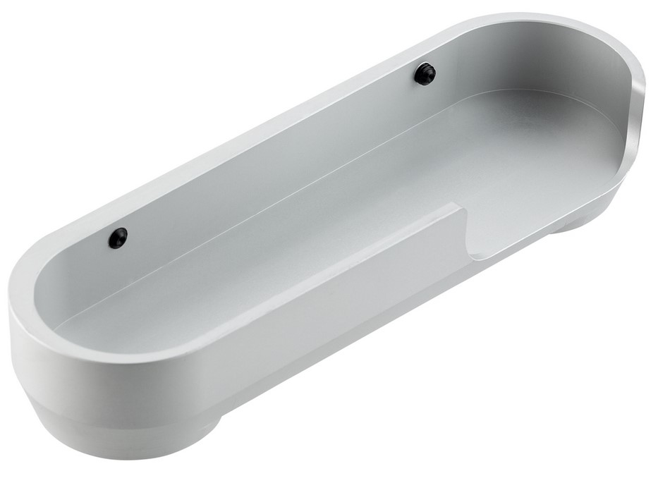 Tapa del basculante para Vespa, plata mate