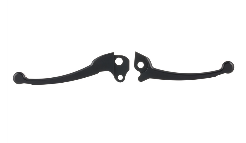 Juego maneta deportiva embrague/freno para Vespa PX 125-200ccm, HBZ Grimeca, derecha/izquierda, negro mate