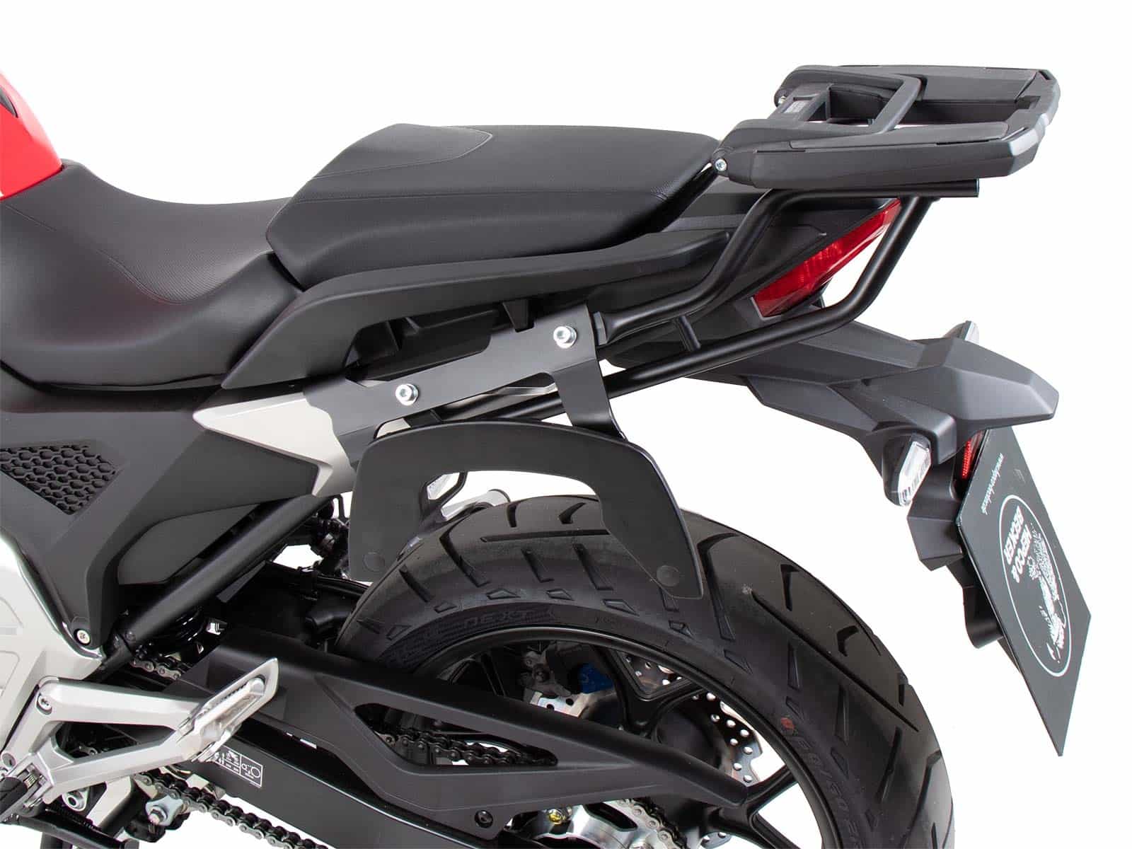 Portamaletas Easyrack negro para Honda NC 750 X /DCT (21-) Hepco & Becker
