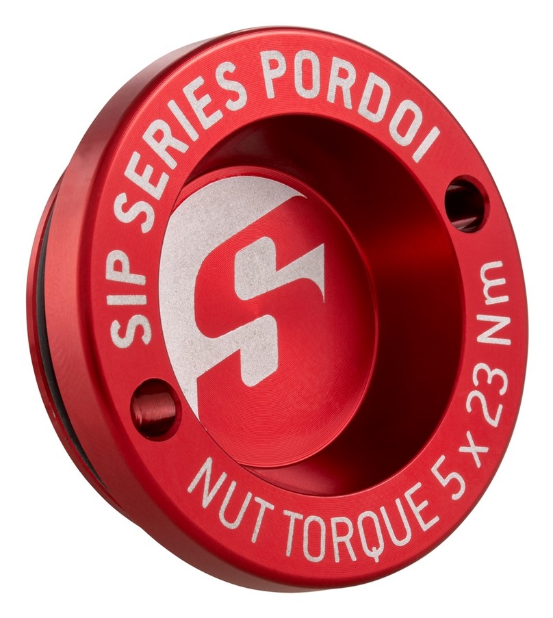 Guardapolvo delantero de 12" para Vespa GTS/GTS Super/GTV/GT 125-300ccm, rojo