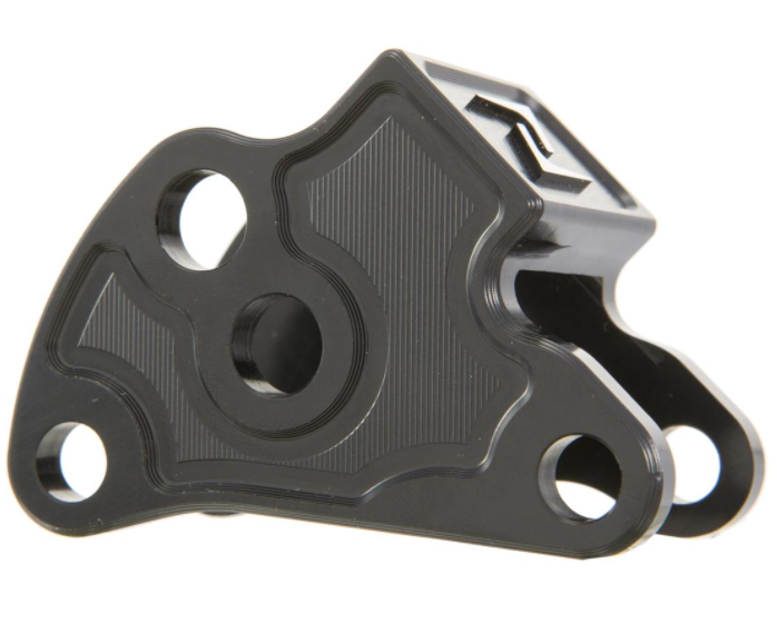 Adaptador para bajar amortiguador, trasero para Vespa Primavera/Sprint, negro
