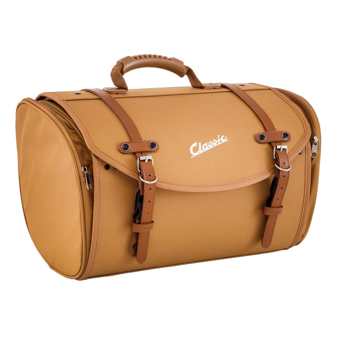 Bolsa "Classic" para Vespa - marrón, nylon