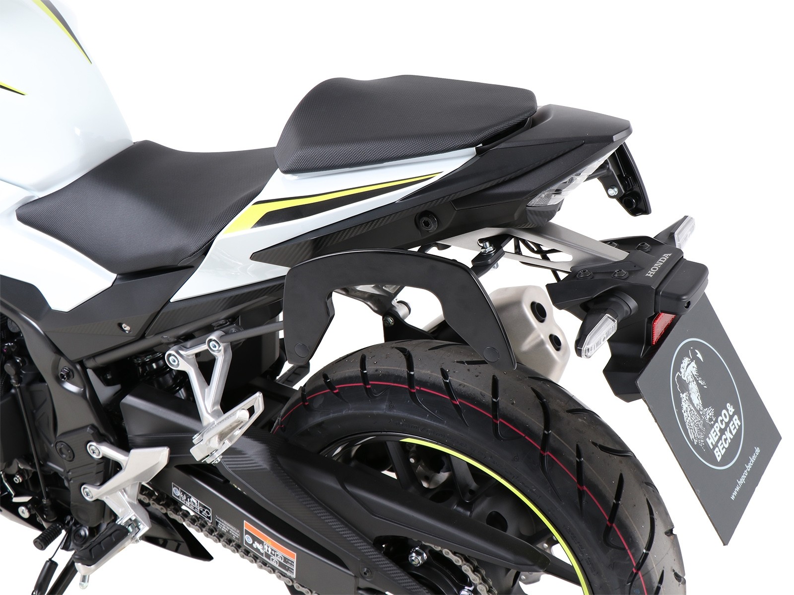 Soporte lateral C-Bow antracita para Honda CBR 500 R (19-23) Hepco & Becker