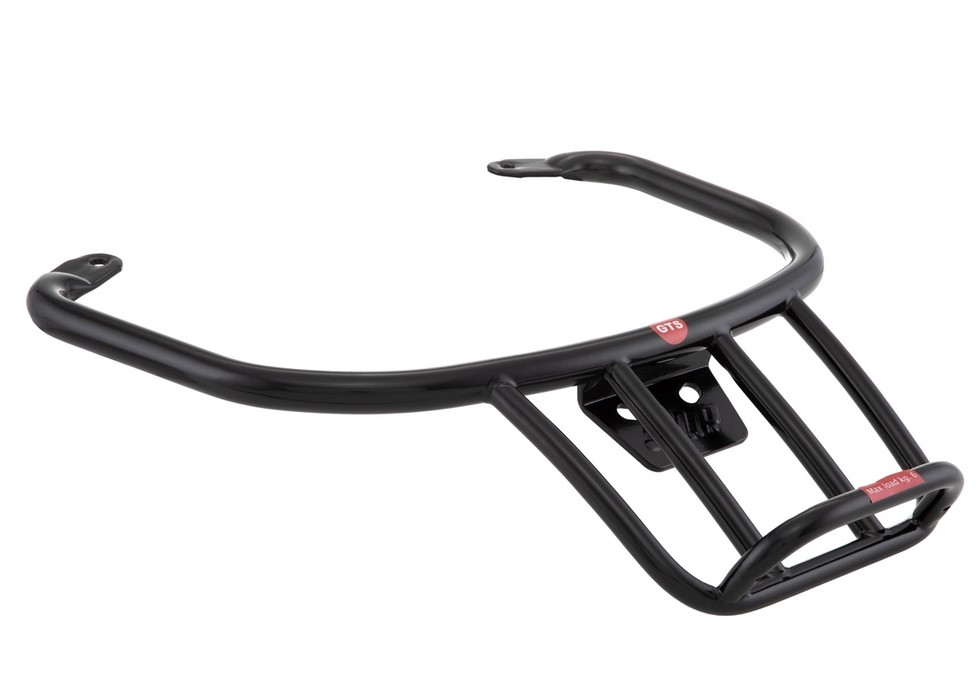 Portaequipajes / barra de agarre trasera 70s para Vespa GTS/GTV/GT 125-300cc 4T LC, negro mate