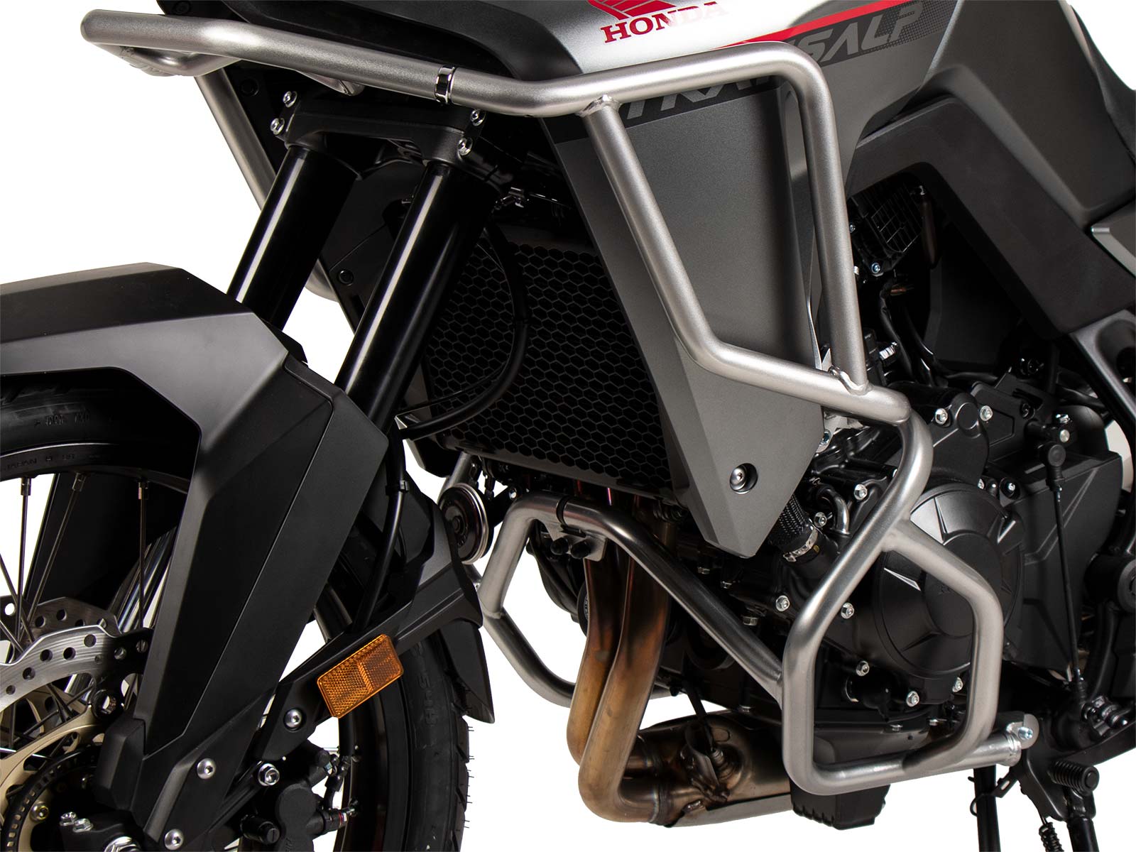 Protector de motor plateado para Honda XL 750 Transalp (25- ) Hepco & Becker