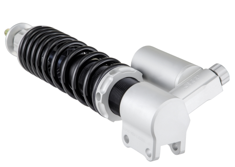 Amortiguador delantero para Vespa GTS/GTS Super/GTV/GT 60/GT/GT L 125-300ccm, plata mate