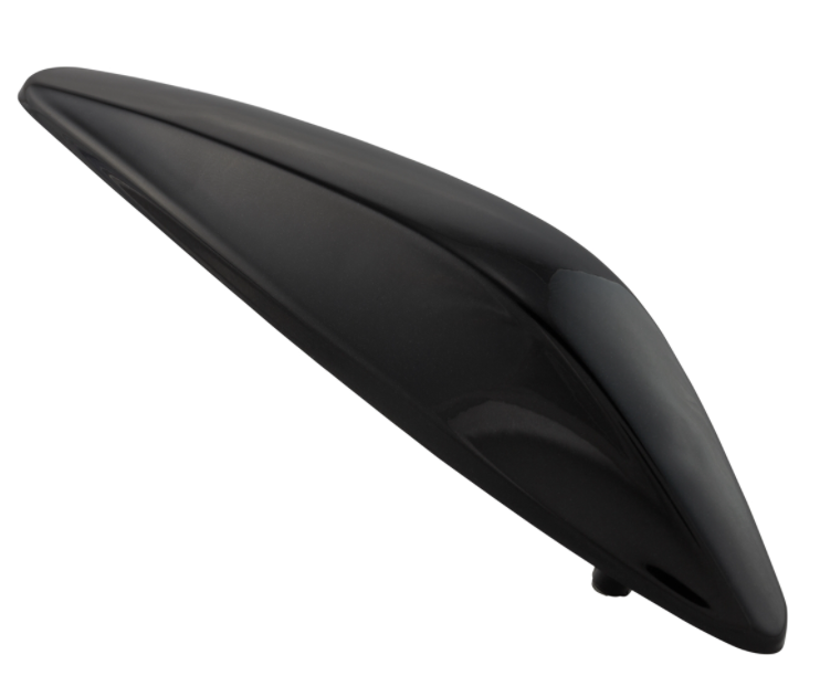 Cabecillas de guardabarros para Vespa Primavera 50-150ccm 2T/4T ('19-), negro brillante