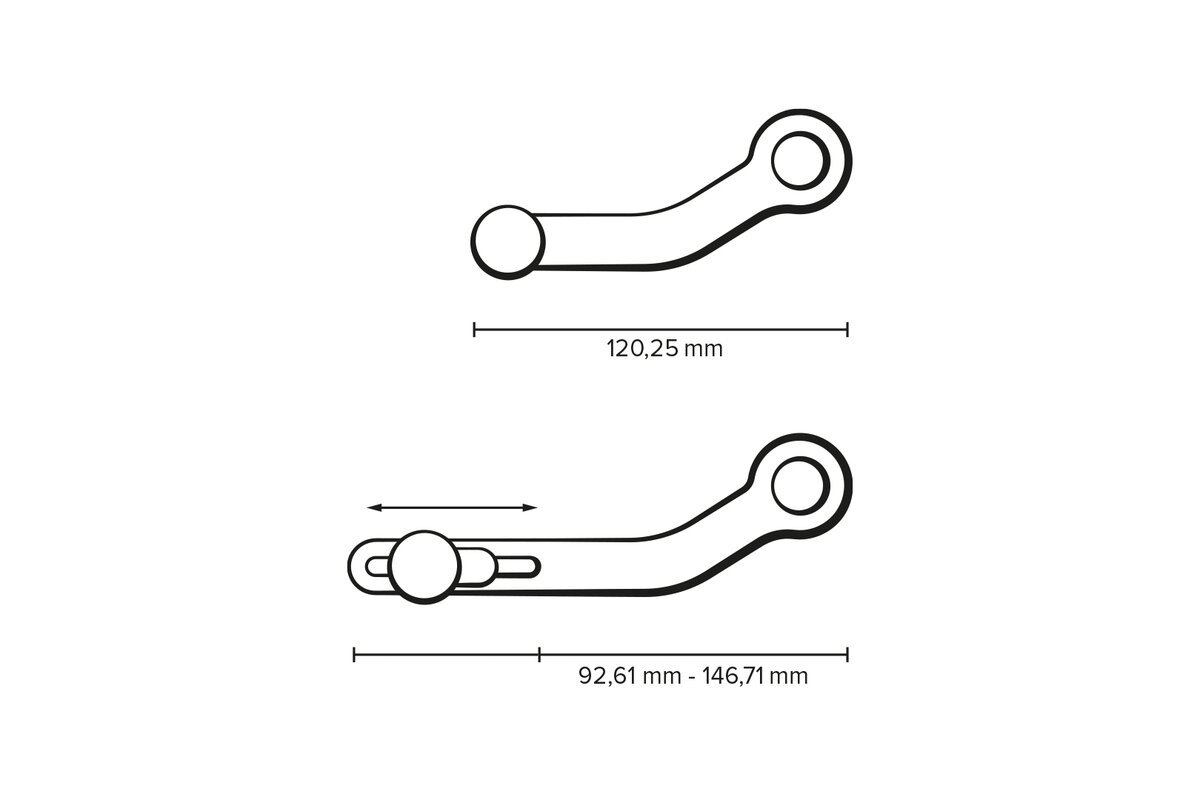 SW-Motech Palanca de cambio para Honda CRF1100L Africa Twin (20-) - SW Motech