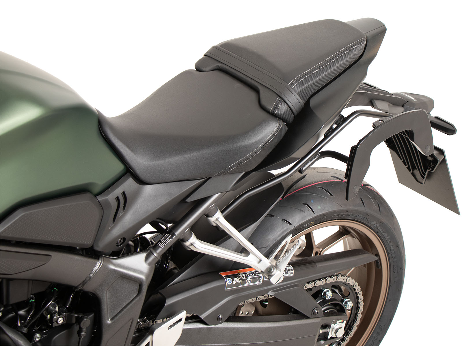 Soporte lateral C-Bow negro para Honda CB 650 R / E-Clutch (24-) Hepco & Becker