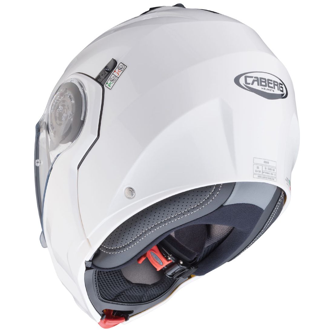 Caberg Helmet Droid, blanco metálico
