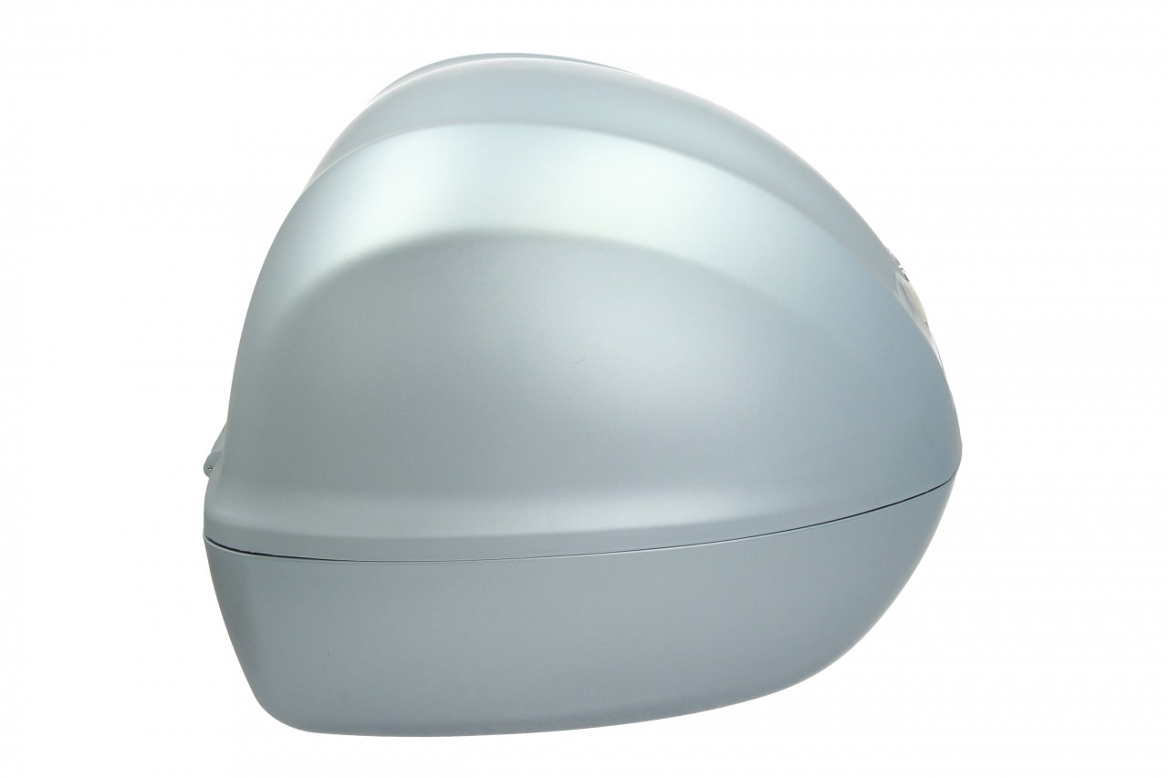 Baúl trasero para Vespa de 32 l, gris mate G02, sin respaldo