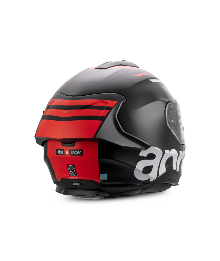 Casco integral Aprilia Overtake negro mate