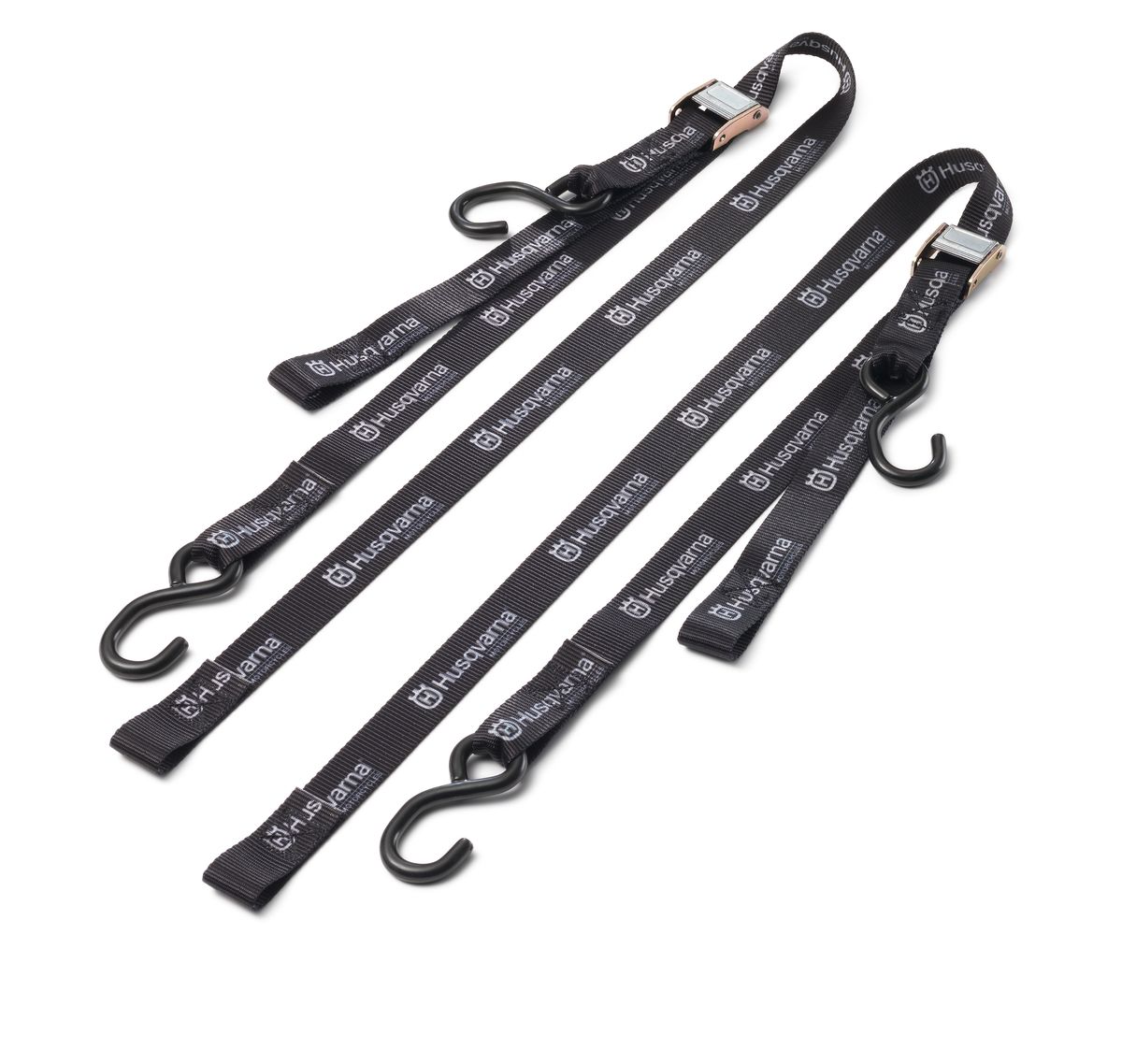 Correas de tensión con ganchos para Husqvarna FS 701 Superrmoto, FS 450 y Svartpilen 401 Original