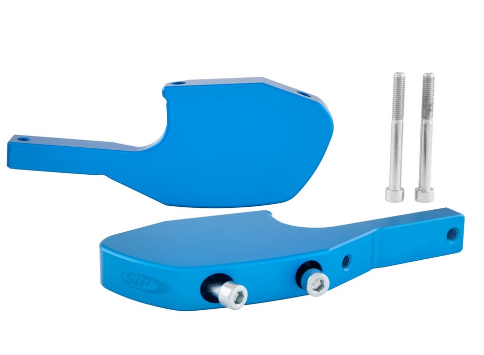Adaptador de reposapiés para Vespa GTS/GTS Super/GTV/GT 60/GT/GT L 125-300ccm, azul mate
