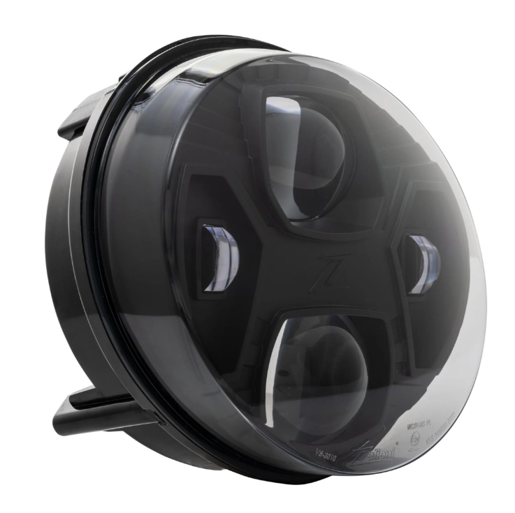 Faro delantero ZELIONI Black Edition LED para Vespa GTS/GTS Super HPE 125-300 (19-22), negro